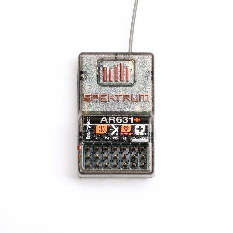 Spektrum AR631+ DSMX 6-Channel AS3X+ & SAFE Receiver - 3
