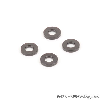 SCHUMACHER - 2.6x6x1.0mm, Plast brickor, 4st