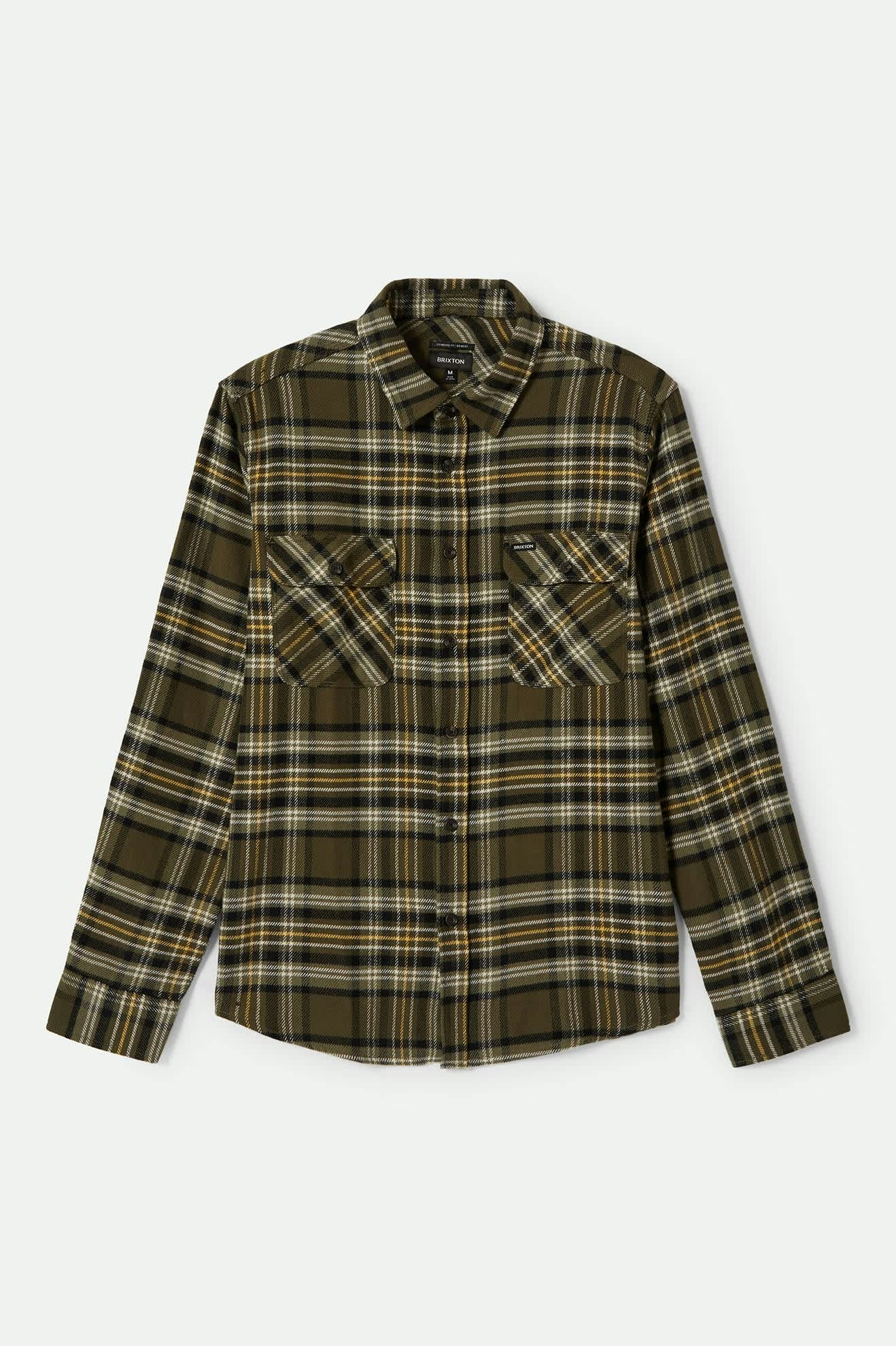  Bowery Flannel  Brixton ivy green/olive - 2