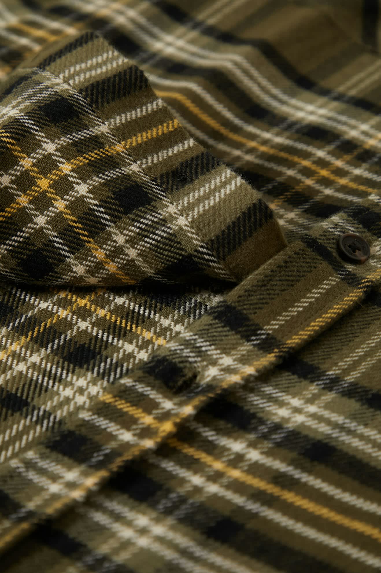  Bowery Flannel  Brixton ivy green/olive - 5