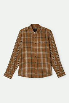 Charter rutig skjorta linenblend