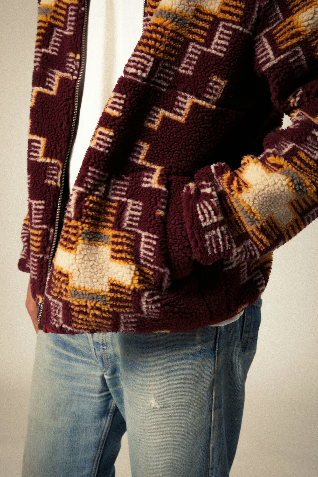 Arctic fleece navajo mönster - 4