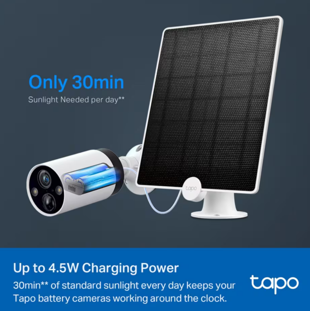TP-link Tapo A200 Solpanel för övervakningskamera - 4