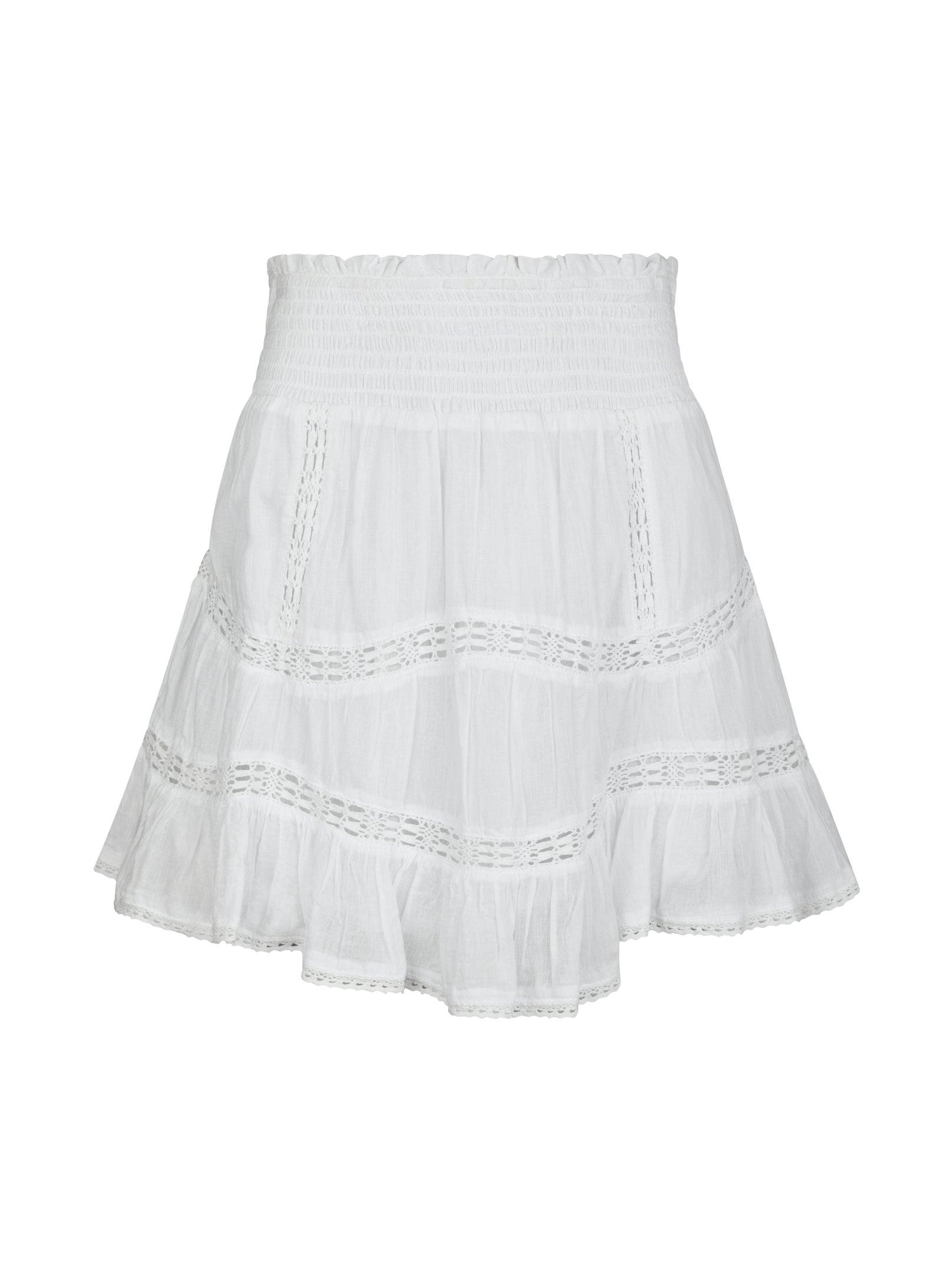 Robby S Voile Skirt White