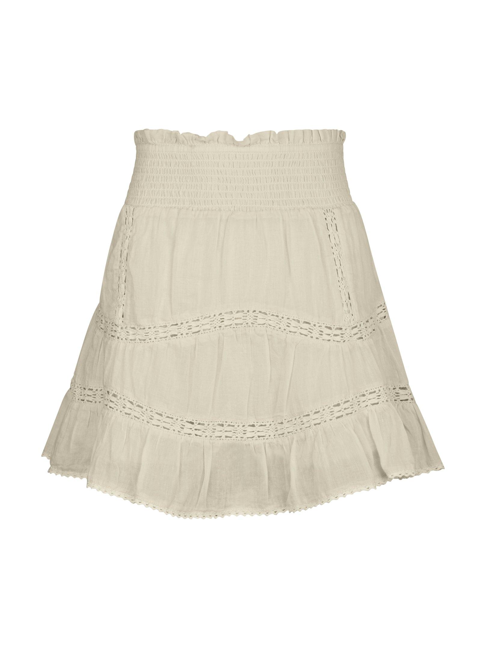 Robby S Voile Skirt Light Yellow