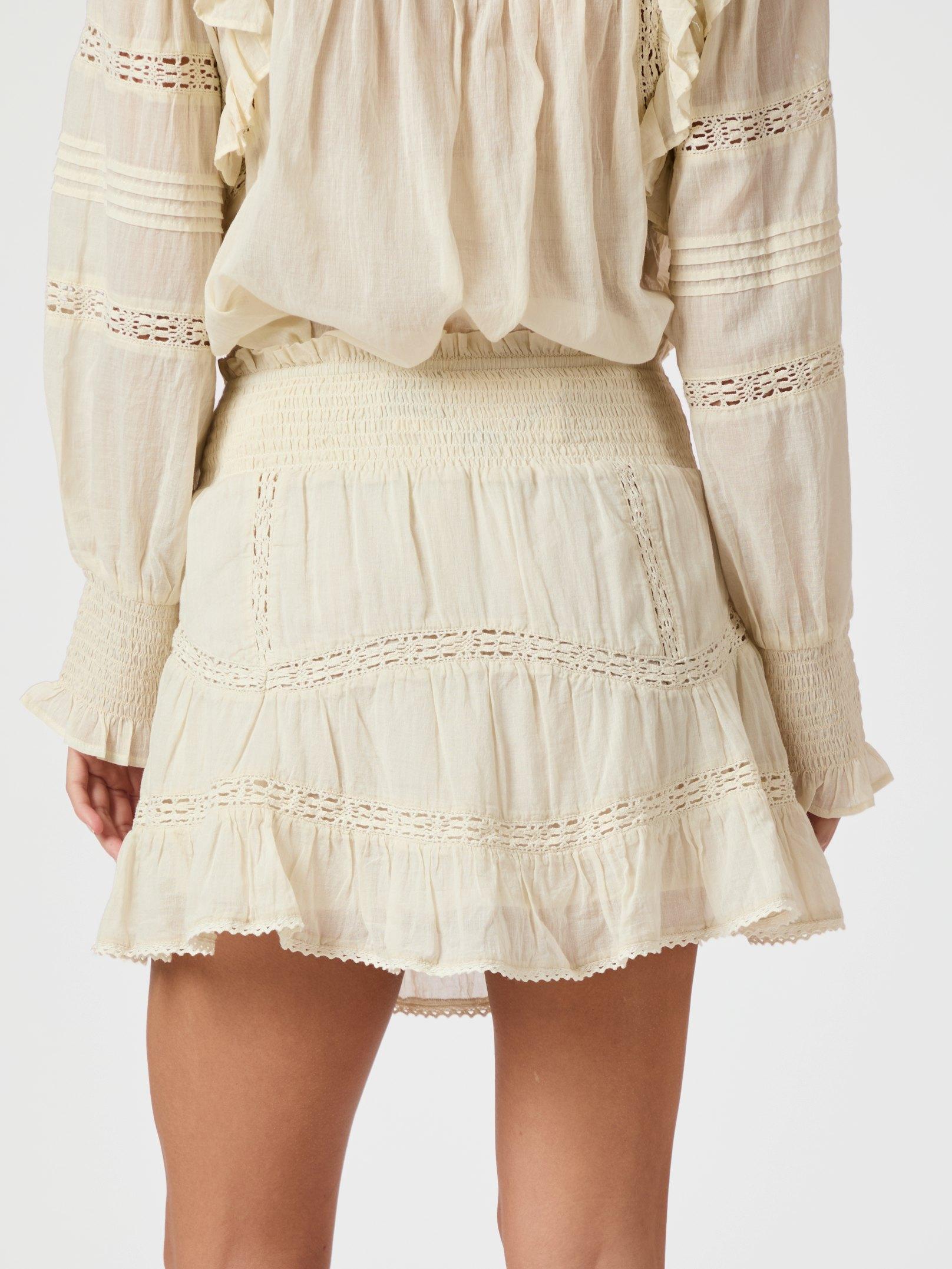 Robby S Voile Skirt Light Yellow - 4