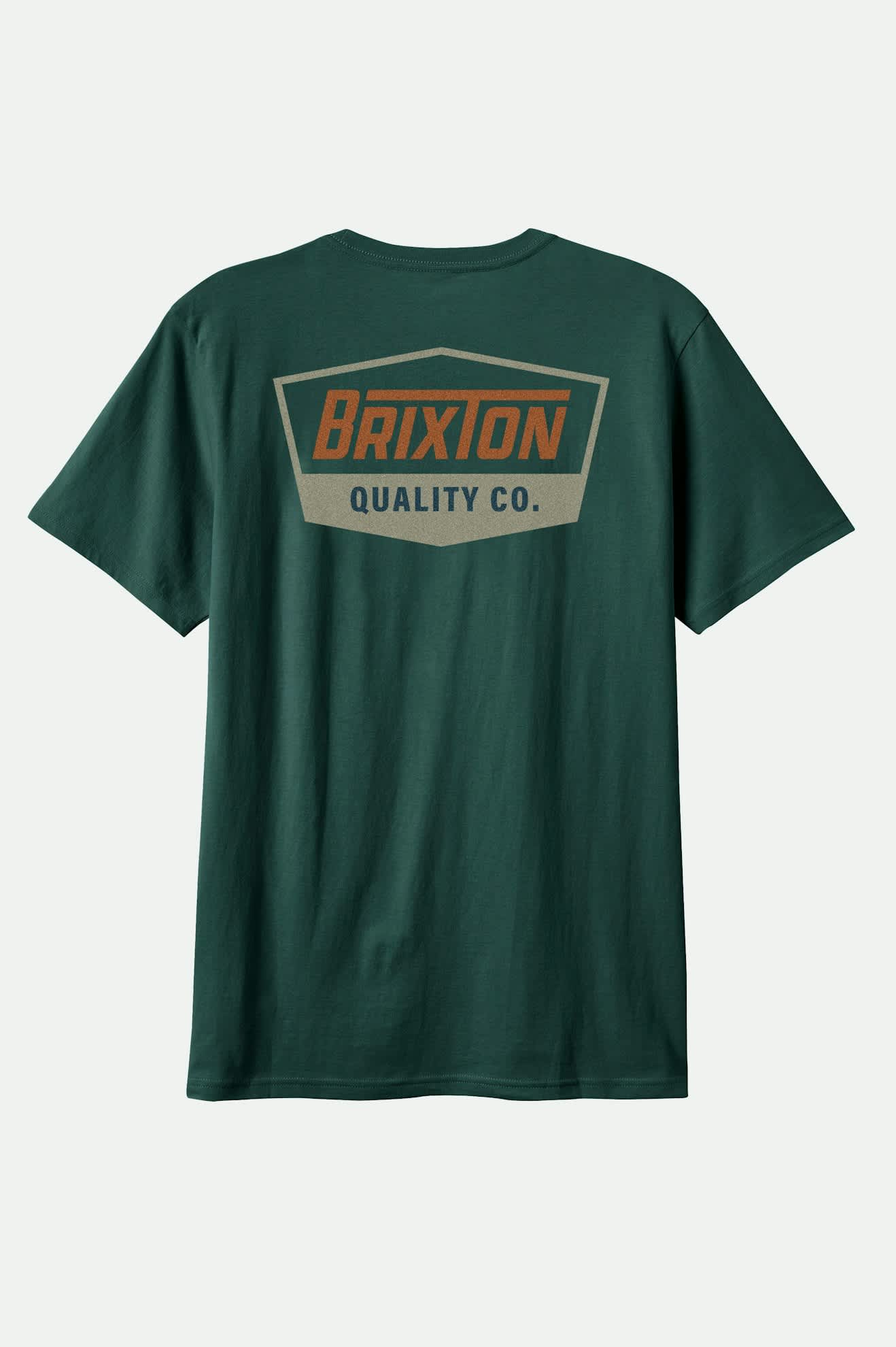 Brixton regal standard t-shirt emerald green - 2