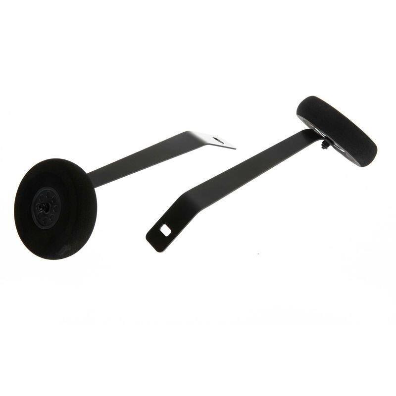 Hobbyzone Main Landing Gear Set with Wheels: AeroScout