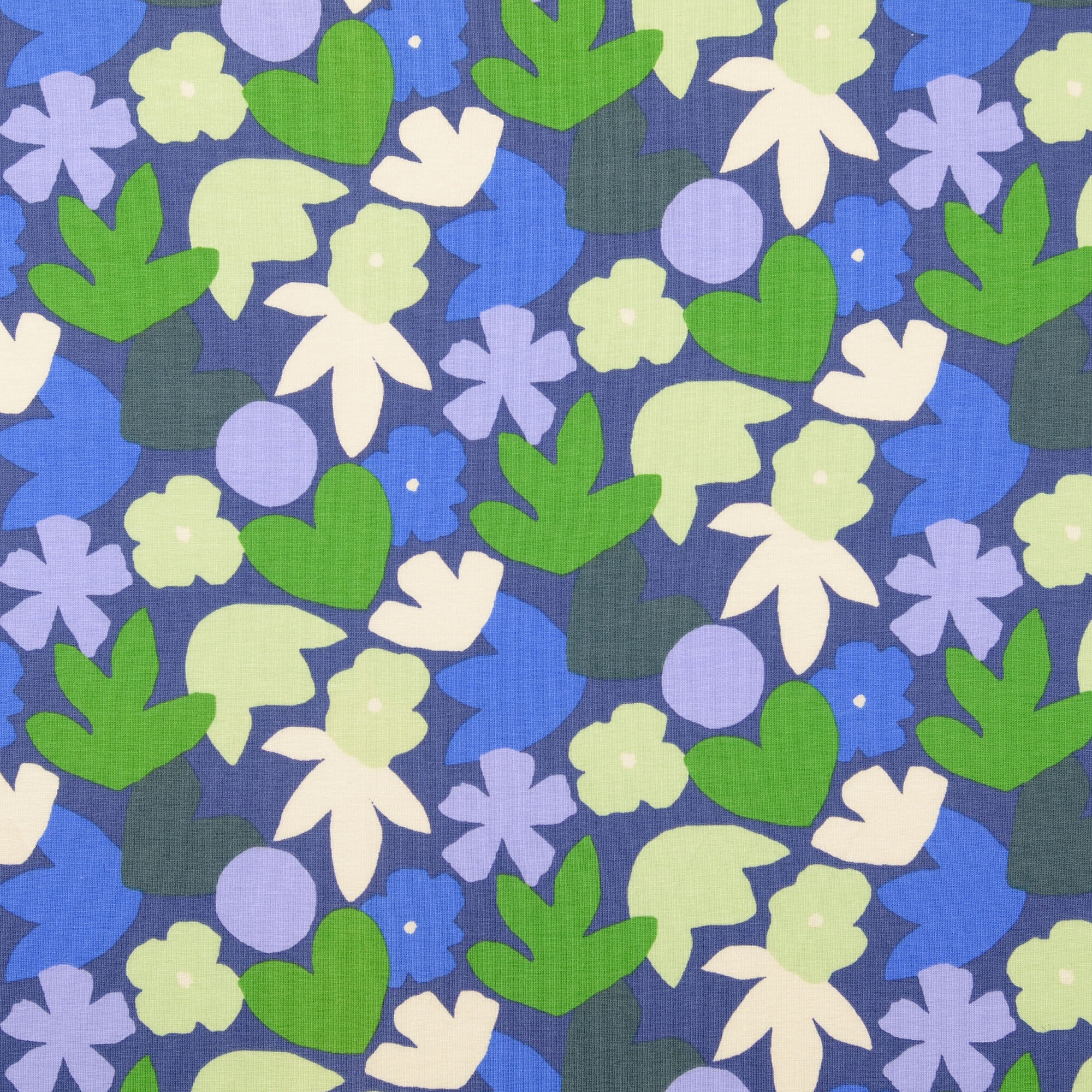 RETRO FLORALS - BLUE