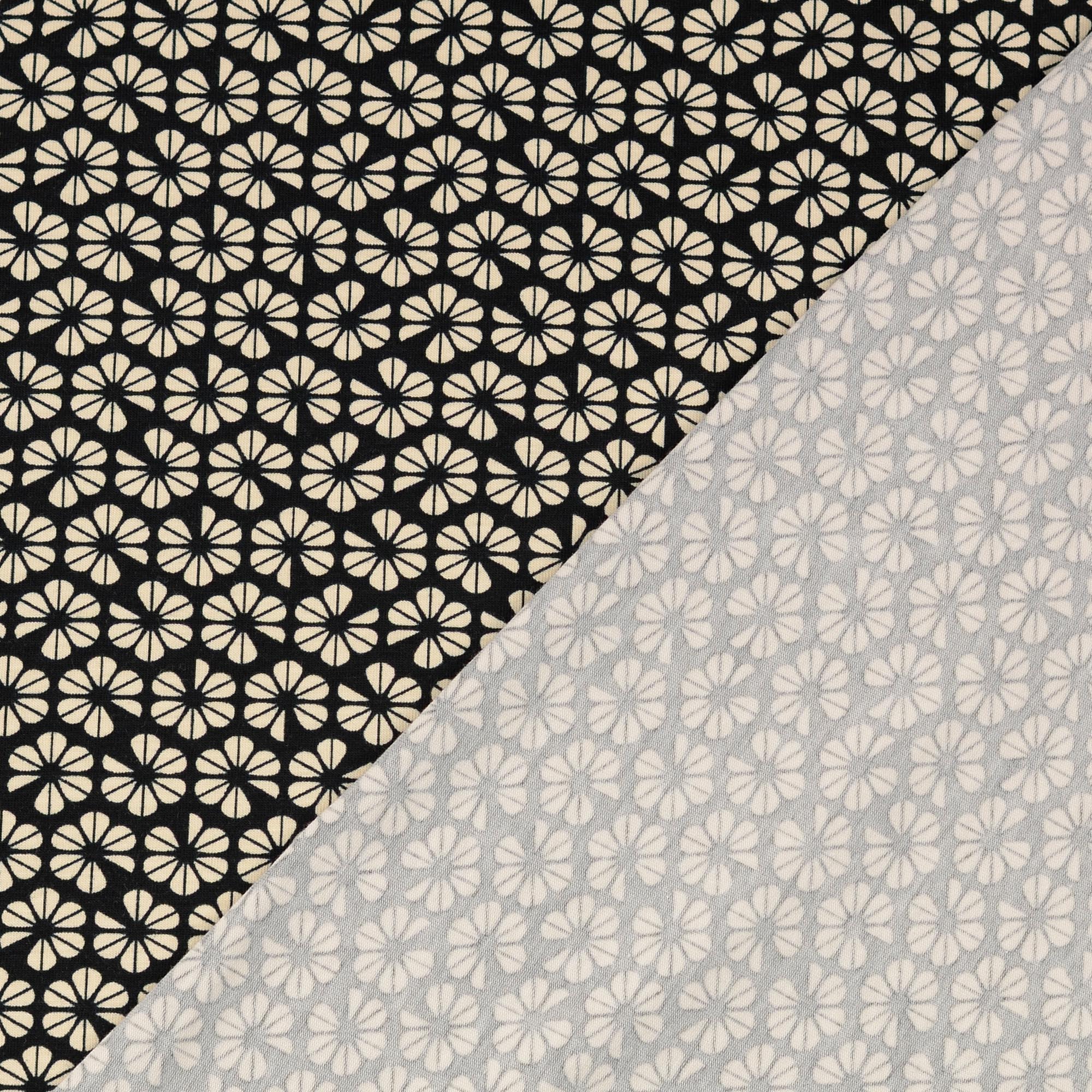 SMALL FLORALS - BLACK - 2