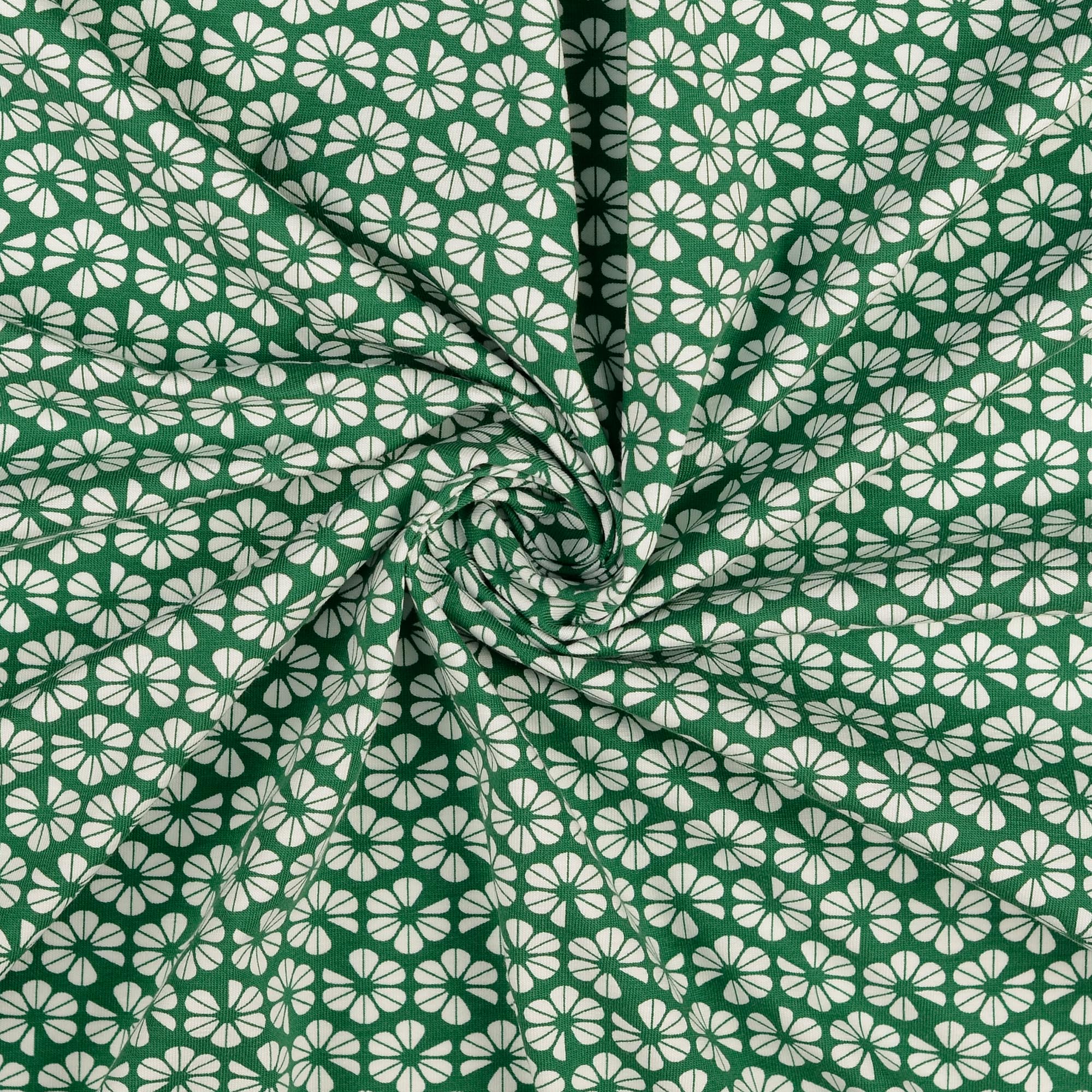 SMALL FLORALS - GREEN - 3