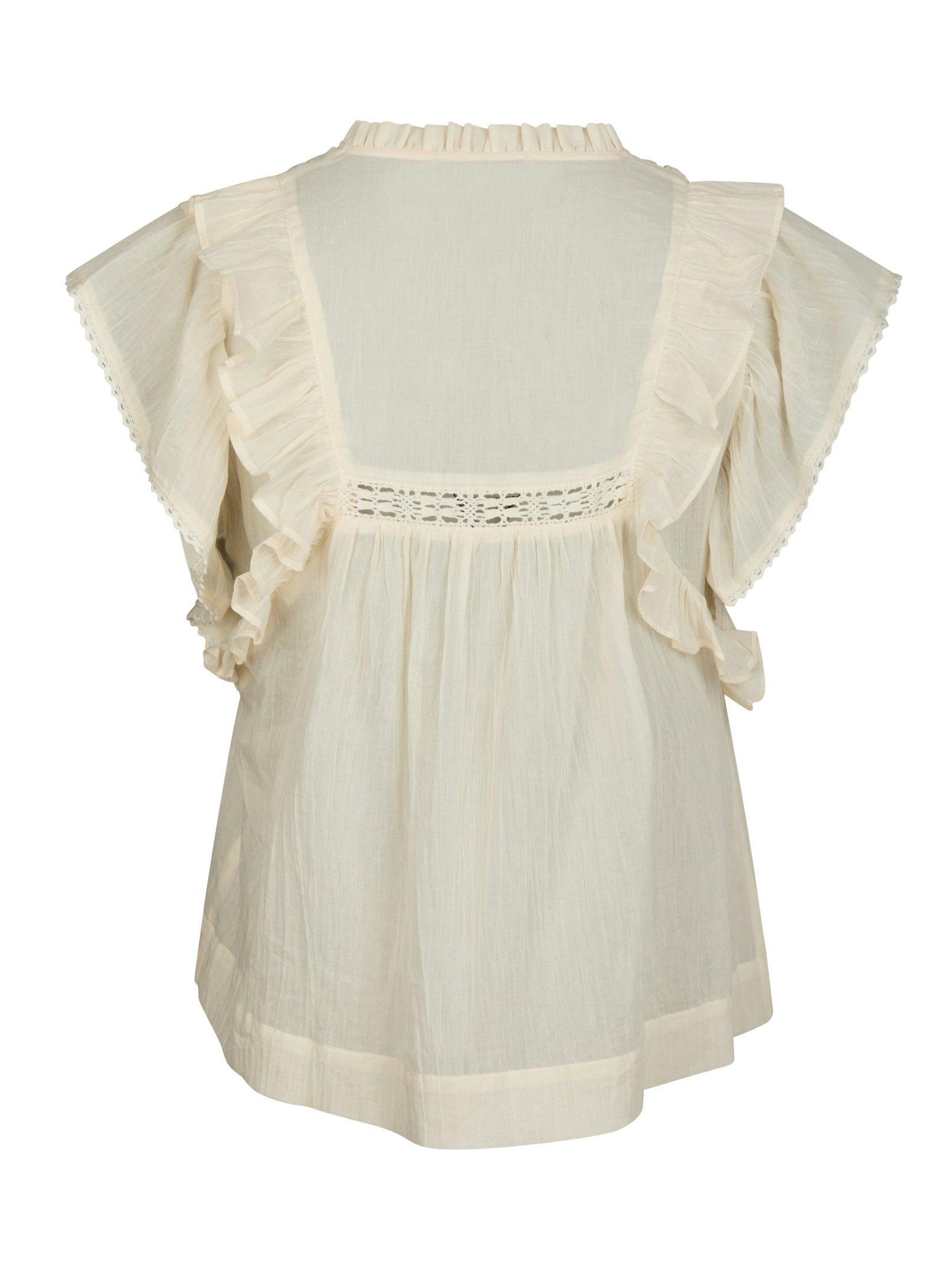 Jayla S Voile Top Light Yellow - 2