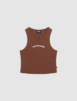 ribbstickat V-neck linne