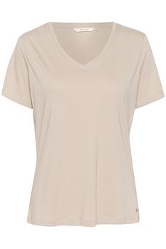 NAIA T-SHIRT - CREAM - STRING