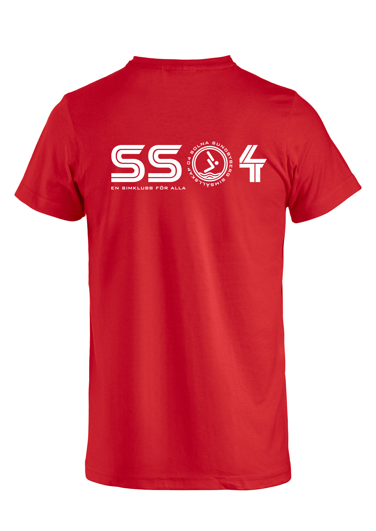 SS04 Basic Klubb unisex Tee, Röd - 2