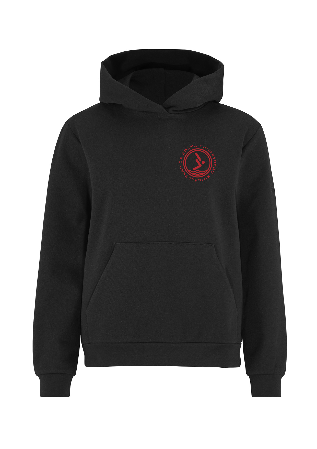 SS04 Hoodie Dam, Svart - 3