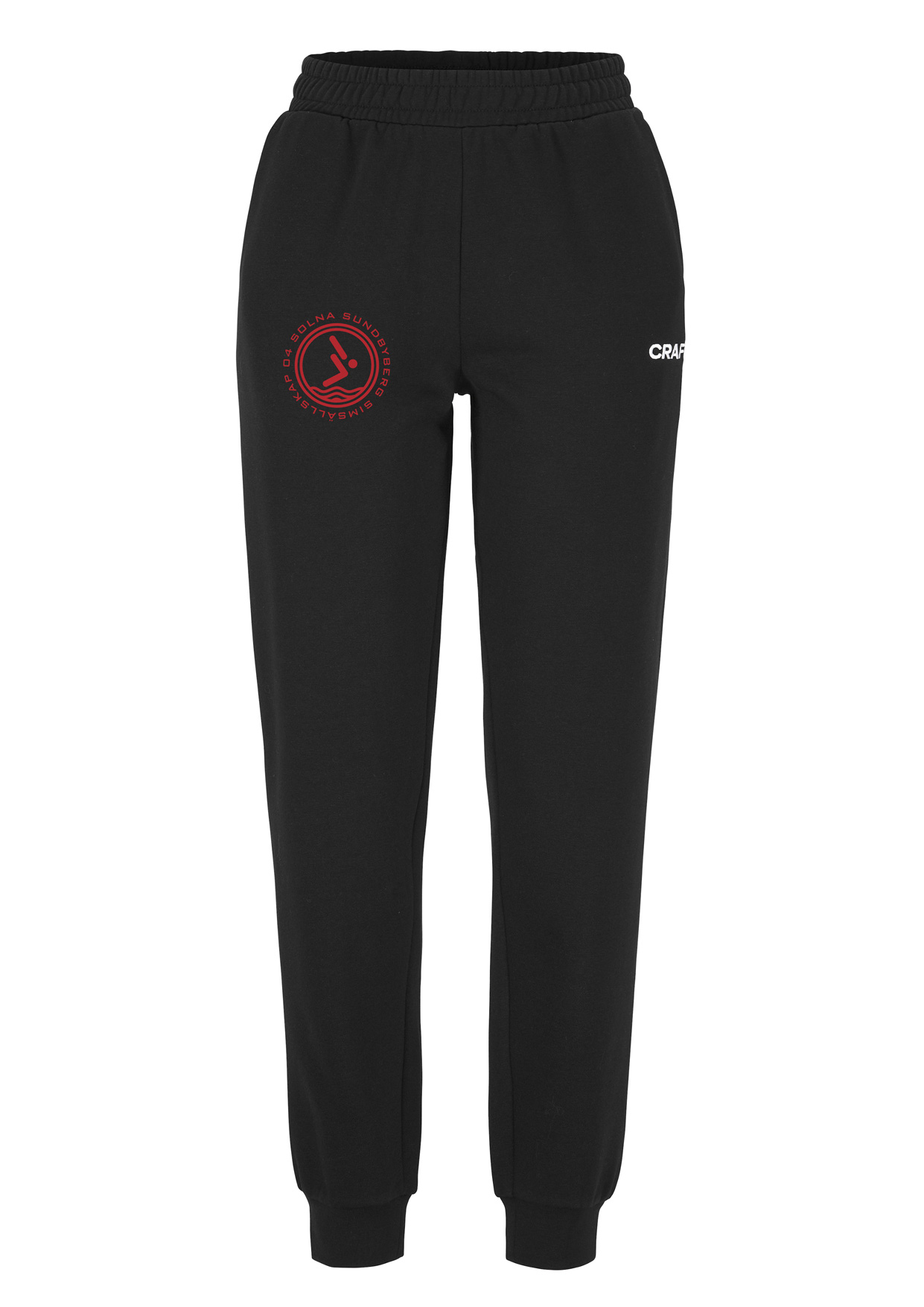 SS04 Sweatpants Dam, Svart - 2