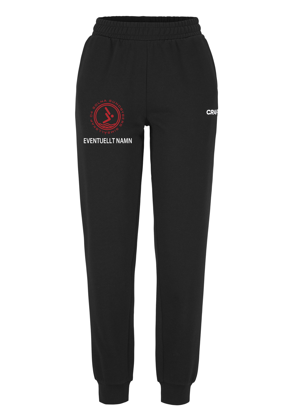 SS04 Sweatpants Dam, Svart