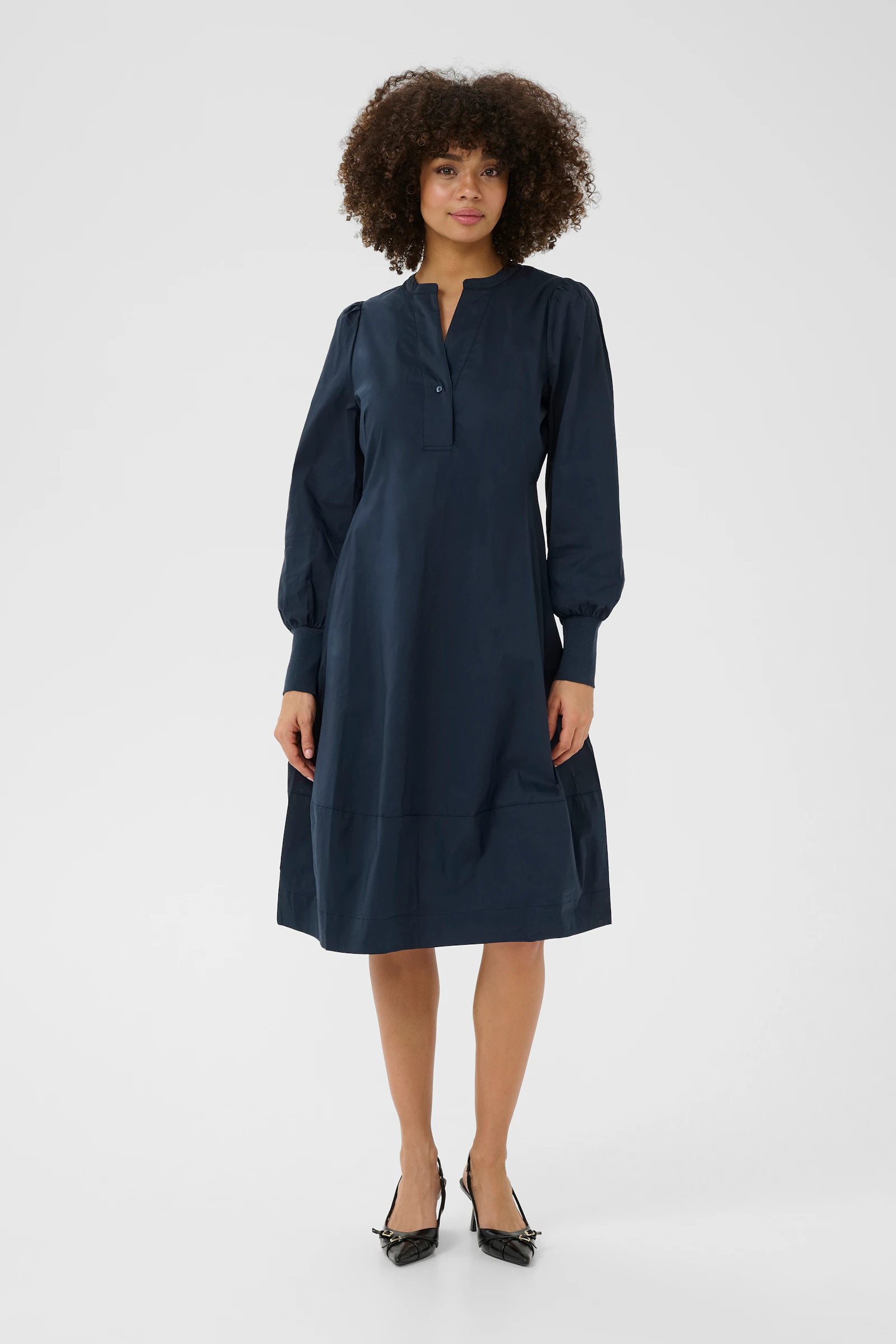 Antoinett dress blue iris