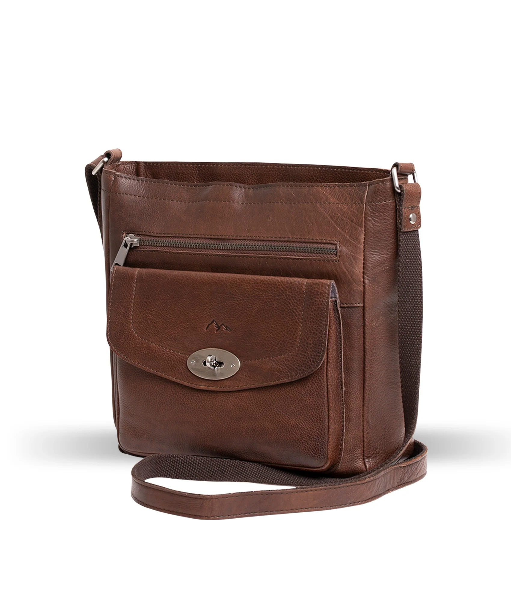 Skinnväska Medium Brown - 4