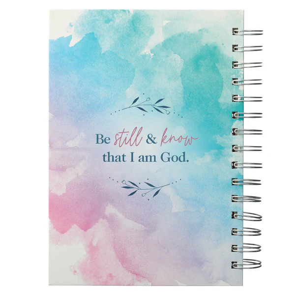 Anteckningsbok - Be still and know - 2