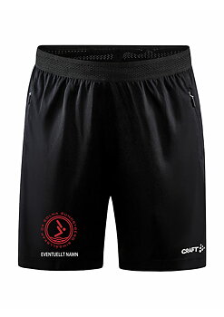 Evole 2.0 Shorts zip pocket Svart