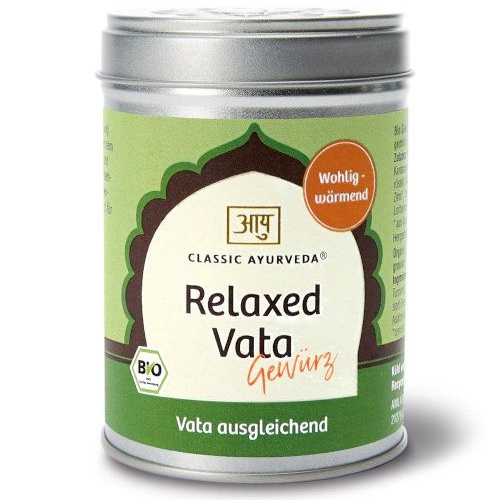 Relaxed Vata Spice Blend 70g, Classic Ayurveda