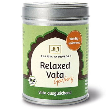Relaxed Vata Spice Blend 70g, Classic Ayurveda