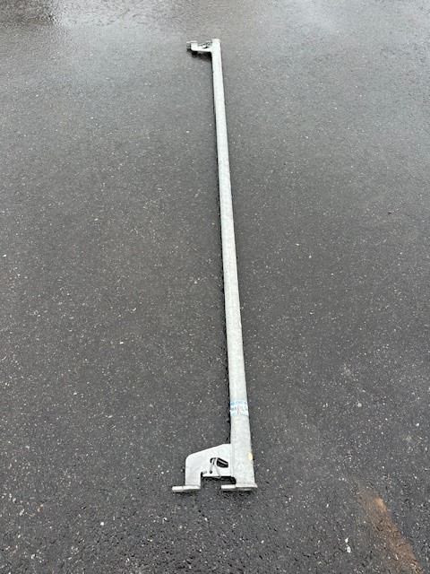 Enrörsbalk 250 cm Beg Gavlad