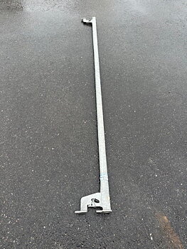 Enrörsbalk 250 cm Beg Gavlad