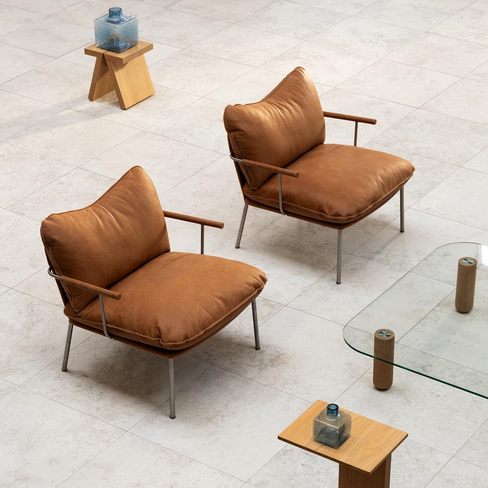 Pico Lounge chair (Leather) - fogia  - 5