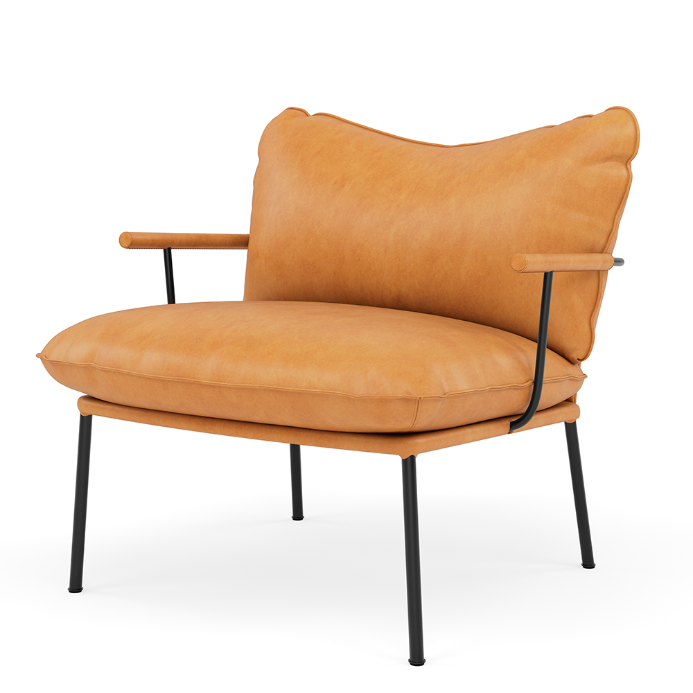 Pico Lounge chair (Leather) - fogia  - 8