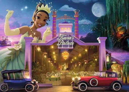 Disney Castle Tiana, 1000 Bitar Ravensburger