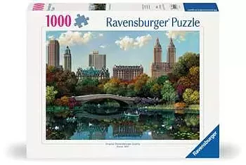 Central Park, Bow Bridge, New York, 1000 Bitar Ravensburger