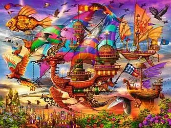 The Flight, 1500 Bitar Ravensburger