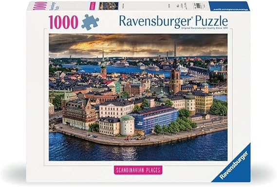 Scandinavian Stockholm, Sweden, 1000 Bitar Ravensburger - 2