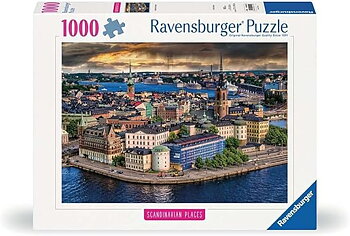 Scandinavian Stockholm, Sweden, 1000 Bitar Ravensburger