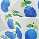 Stig Lindberg (Prunus 1962) Two Coffee Cups with Plum Decor 9 cm (4)