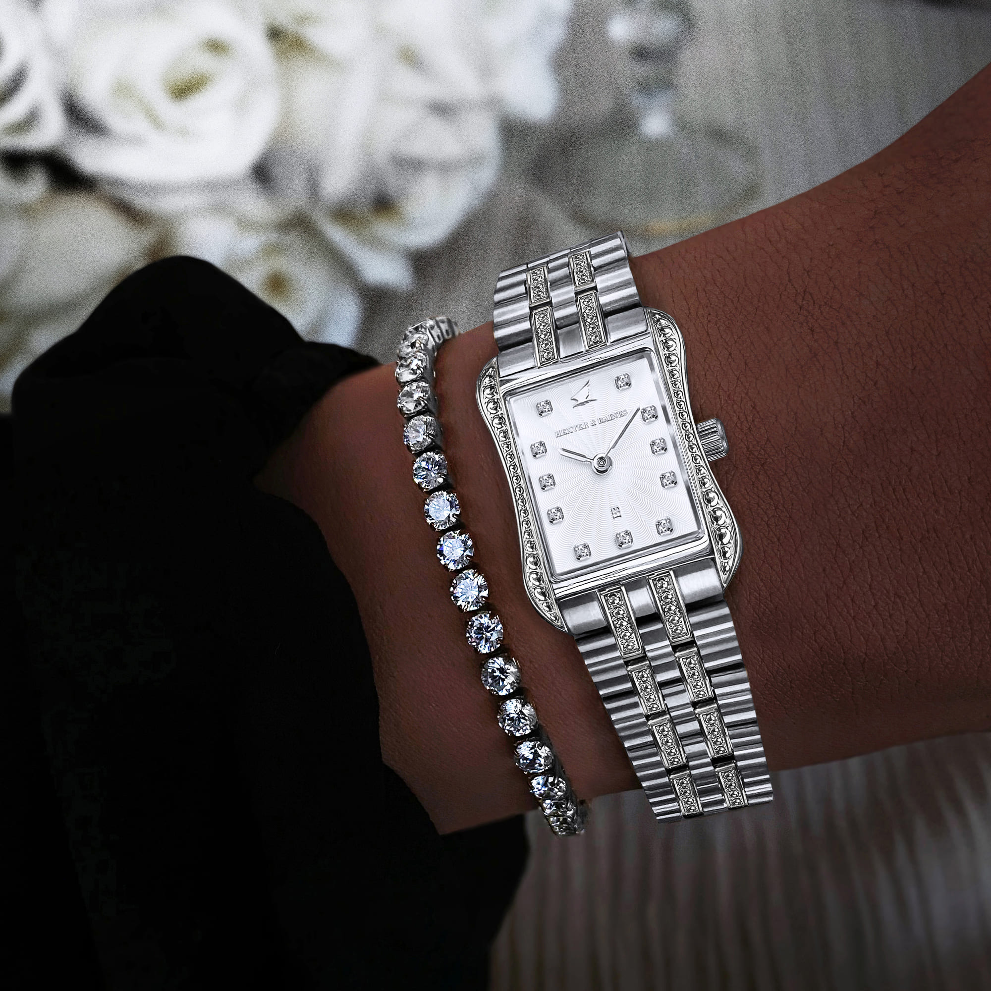 H&B Cronvas Duo, Silver & White - 9