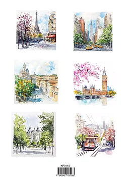  Reprint klippark A4 - Cities 1