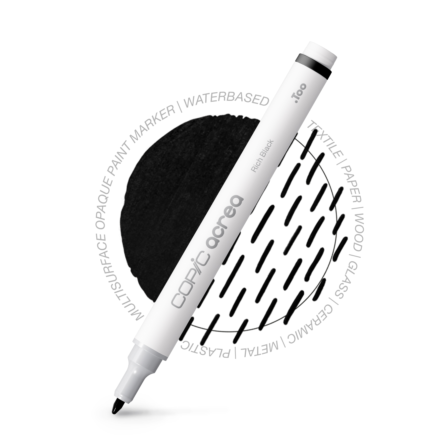 Copic acrea Rich Black