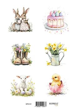  Reprint klippark A4 - Easter 1