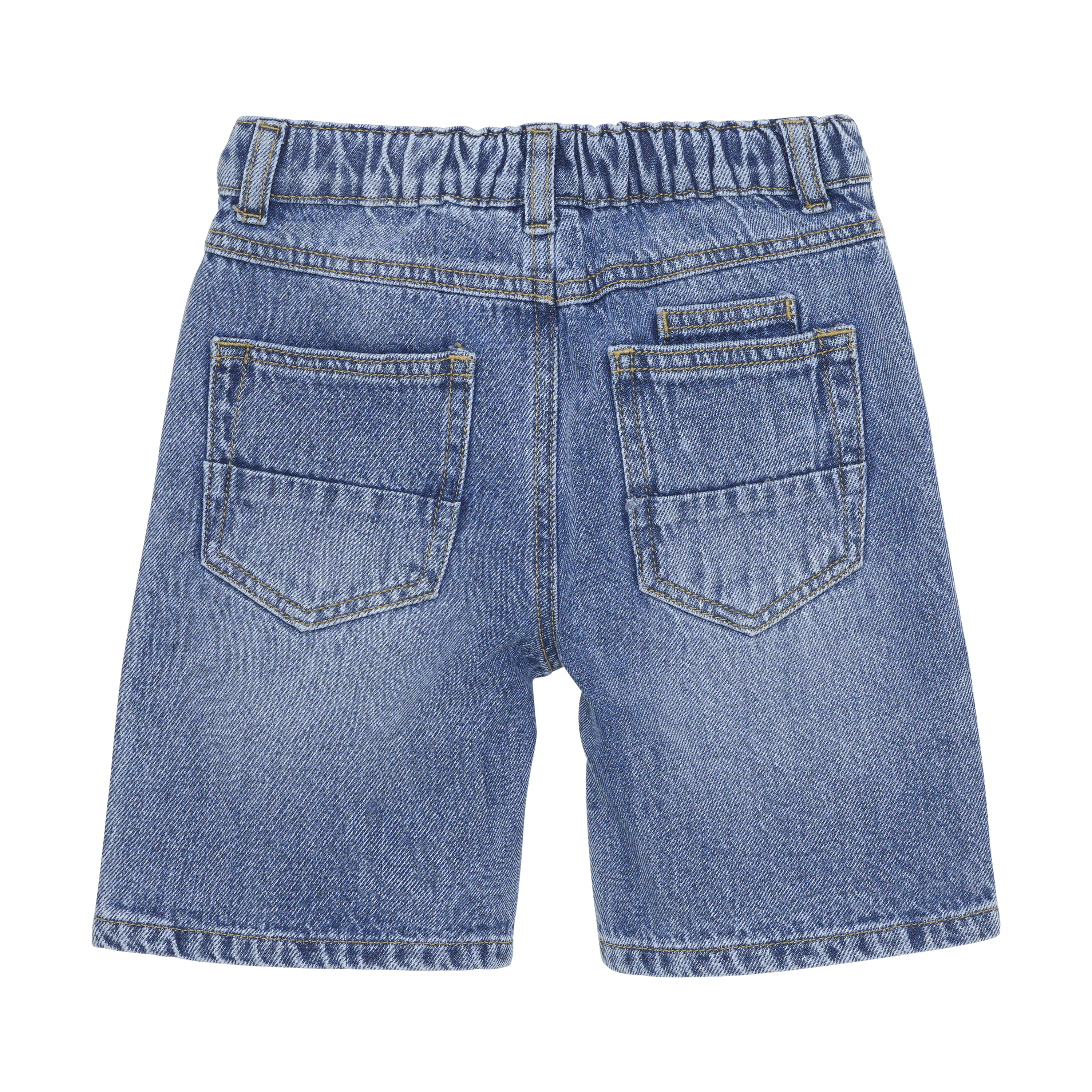 Shorts Bermuda Denim  Light Denim Blue - 2