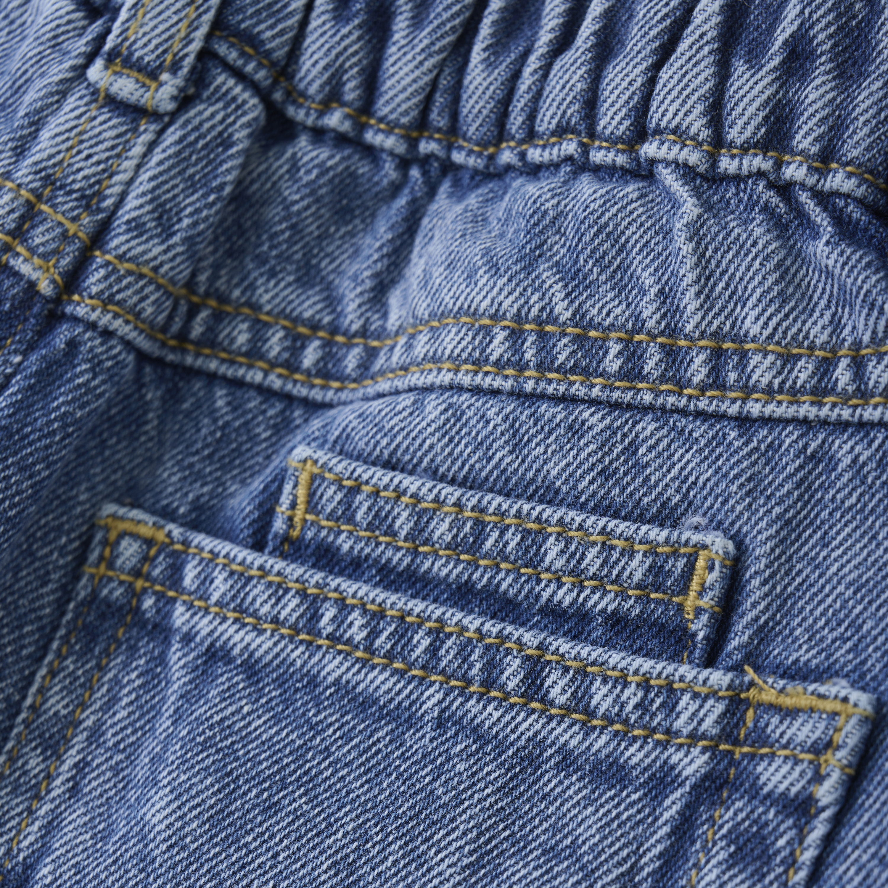 Shorts Bermuda Denim  Light Denim Blue - 3