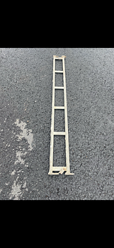 Längd/tvärbalk 250 cm Beg galvad