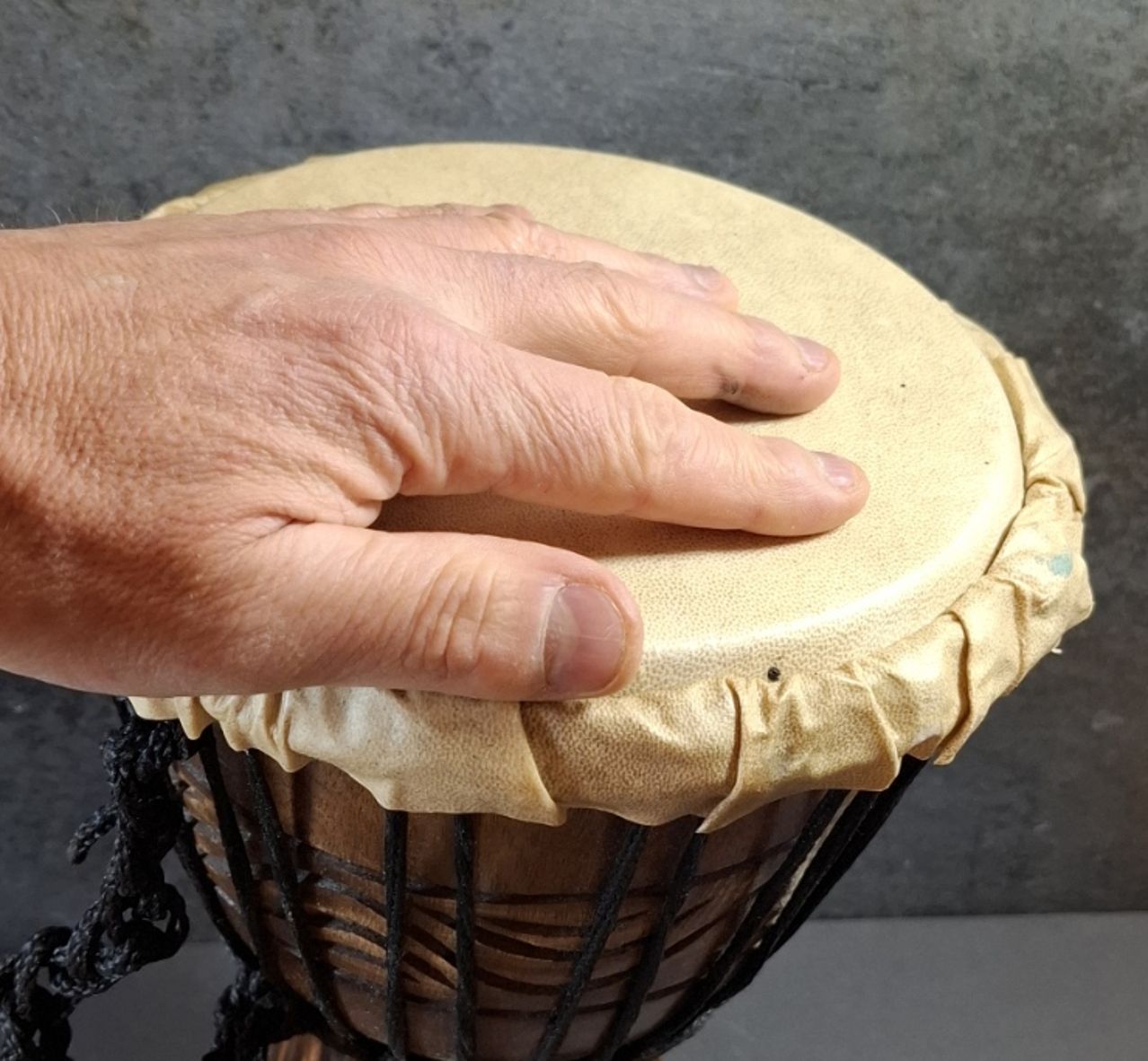 Djembetrumma - Deep carved - 30cm - 3