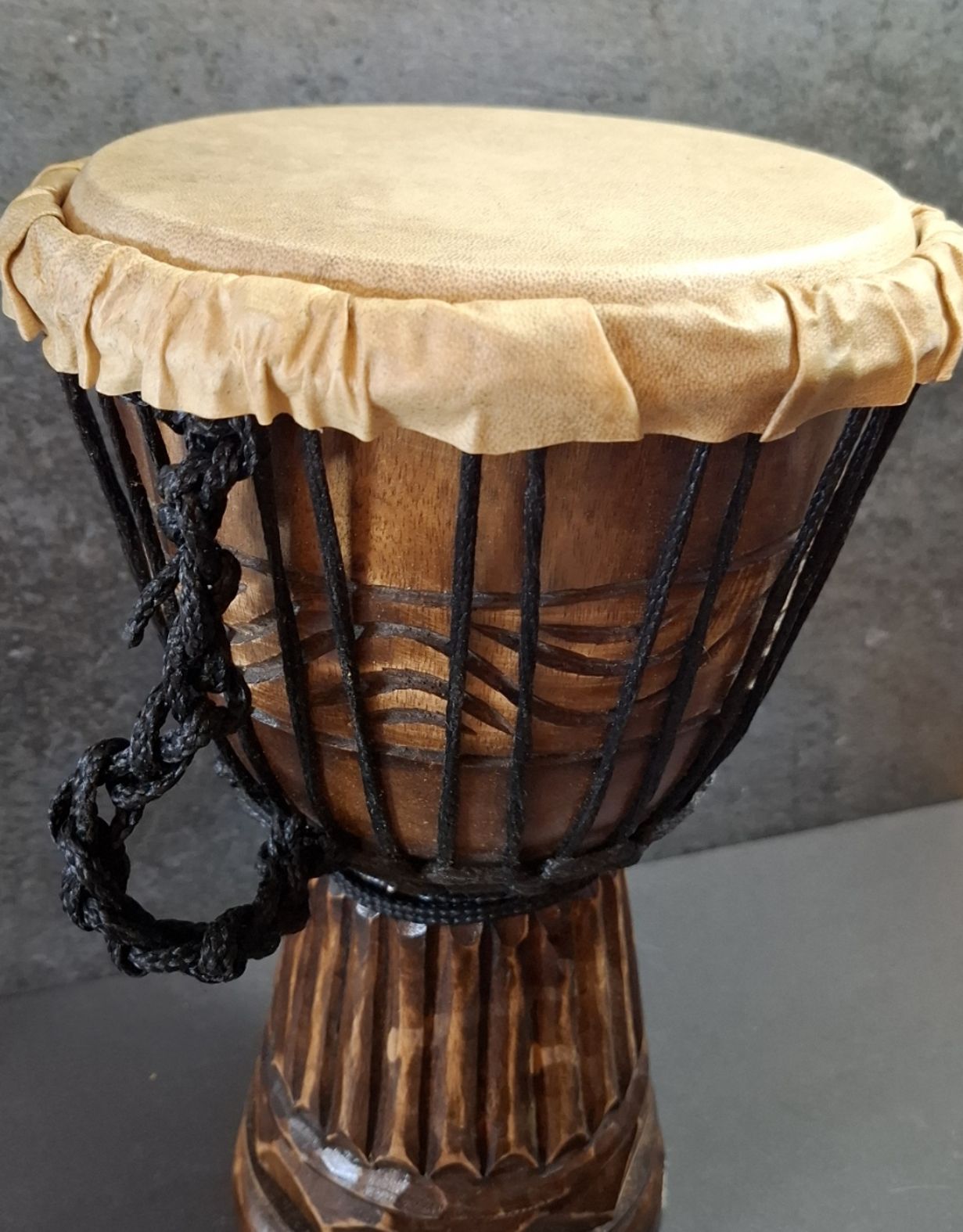 Djembetrumma - Deep carved - 30cm - 2