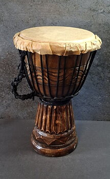 Djembetrumma - Deep carved - 30cm