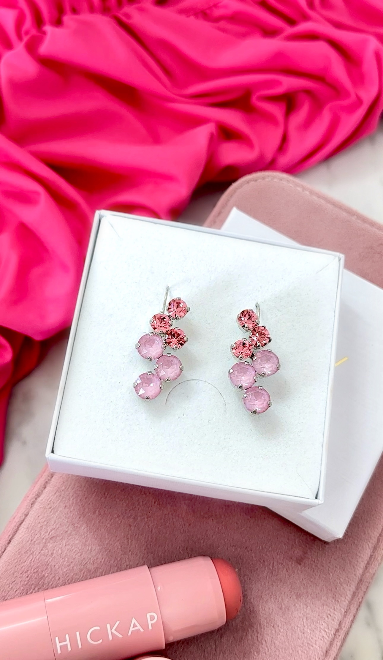 Earrings Vera Soft Rose/Rose Silver - 2