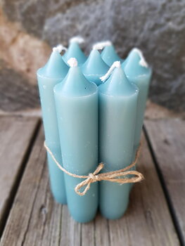 Korta kronljus - Aqua 7-pack